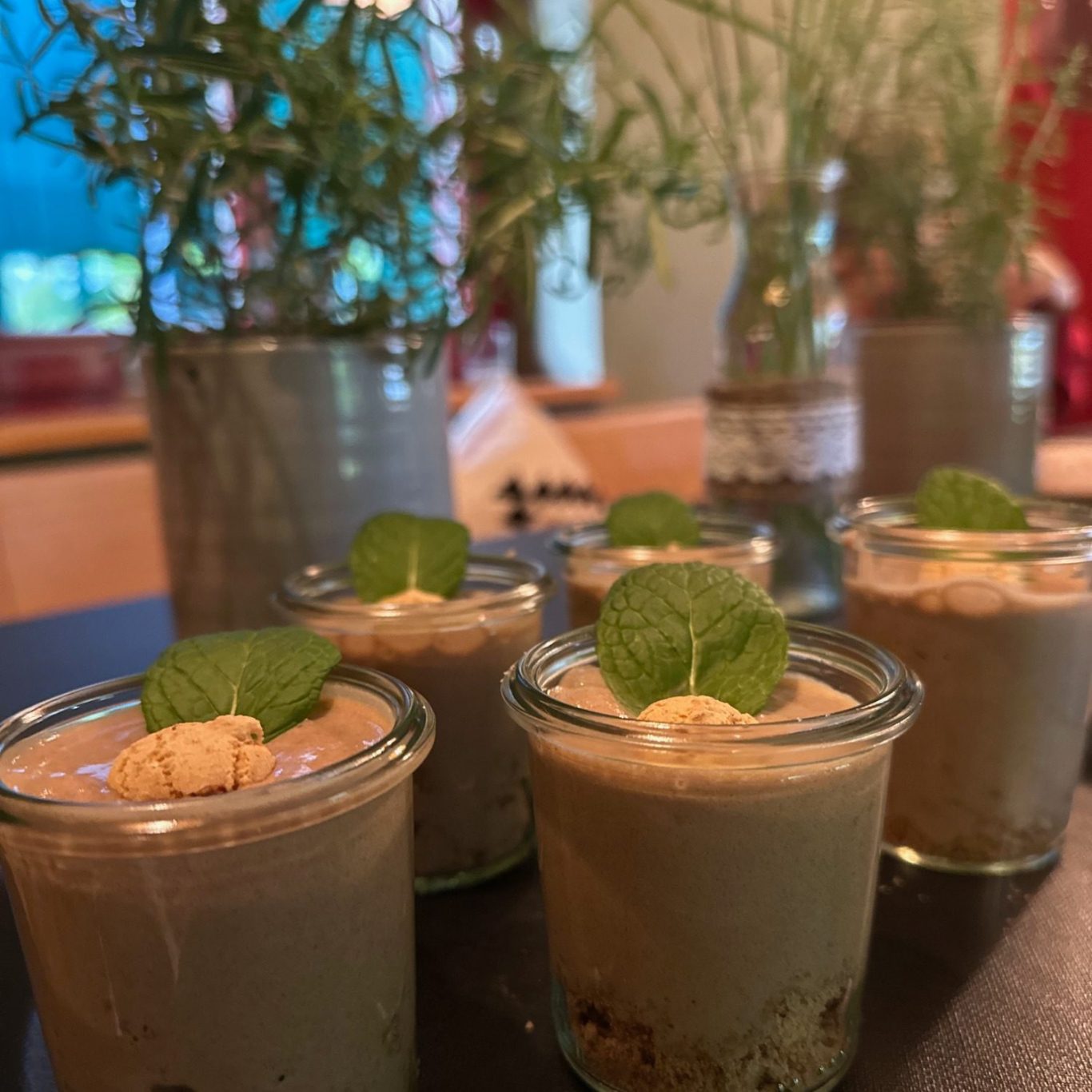 Köstliche Desserts vom Haus am See Mustin